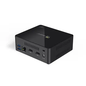 Soyeer Beelink X45 J4105 mini pc 4G 64G 3D EMMC Intel İkizler göl Celeron İşlemci Intel tv kutusu WIN 10