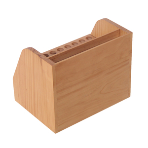 En bois de pin inachevé affichage young living <span class=keywords><strong>Doterra</strong></span> Huile Essentielle Boîte Organisateur rack - Product Image 2