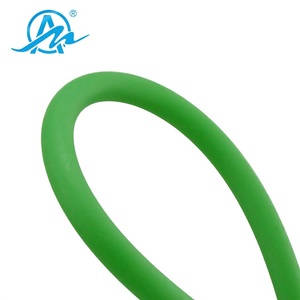 AIMAI özelleştirilmiş yeşil kaba üst poliüretan yuvarlak konveyör bant - Product Image 2