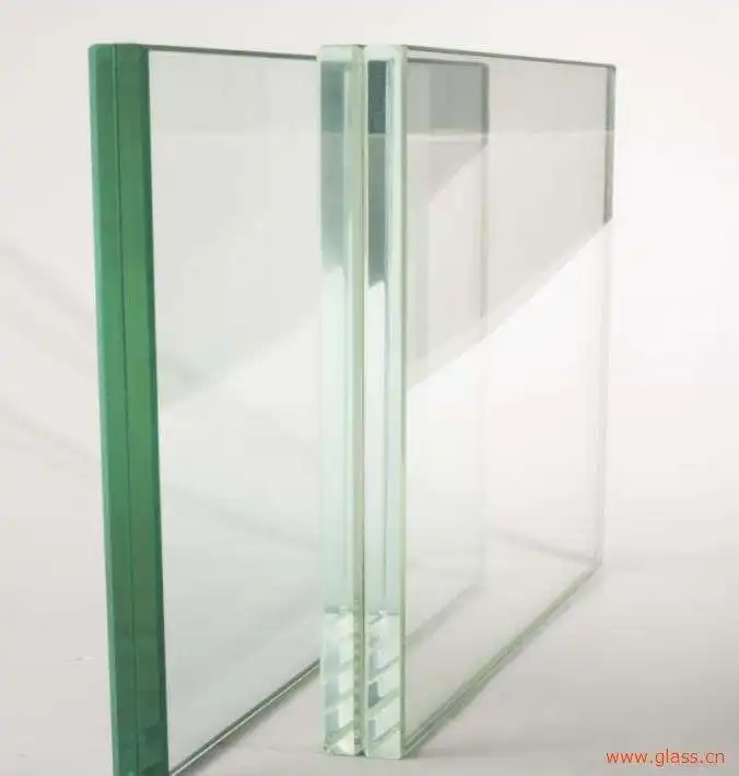 Painéis de vidro polido de segurança do tratamento do calor de grande tamanho vidro laminado borda polida