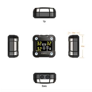 Sensor de Temperatura de Neumáticos de Bicicleta con Monitor Externo TPMS Inalámbrico para Bicicleta Inteligente y Motocicleta - Product Image 3
