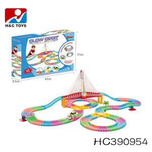 Venta caliente bloques de construcción Toy Train Track autovía serie HC380445 - Product Image 3