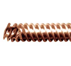空调铜螺旋管换热器管铜翅片管管
