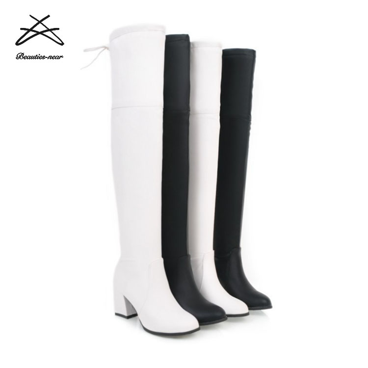 Encuentre el mejor fabricante de botas negras largas y botas negras largas  para el mercado de hablantes de spanish en alibaba.com