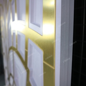 आपूर्ति नए पैटर्न गोल्डन शादी की सजावट पृष्ठभूमि के लिए पार्टी - Product Image 4