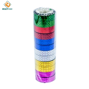 Washi <strong>Prism</strong> <strong>Tape</strong> 12 Pack (12mm) X5yard(4.5m) Holographic Colors <strong>Tape</strong> Rolls for Wall Decoration Arts Wrap Craft Kids Projects - Product Image 2
