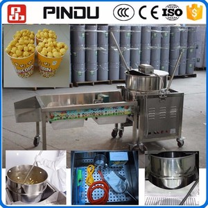 Gran escala carmelo maíz automática máquina <span class=keywords><strong>de</strong></span> las <span class=keywords><strong>palomitas</strong></span> popper - Product Image 3