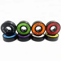 Hoge Kwaliteit Abec 11 Kleurrijke Titanium Skateboard Lagers 608 Rs 608ZZ Logo Custom