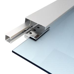 Kit de herrajes para puertas corredizas de <span class=keywords><strong>granero</strong></span> de aluminio moderno, <span class=keywords><strong>accesorios</strong></span> interiores para el hogar o la oficina, tipo de producto, <span class=keywords><strong>accesorios</strong></span> para puertas y ventanas - Product Image 2