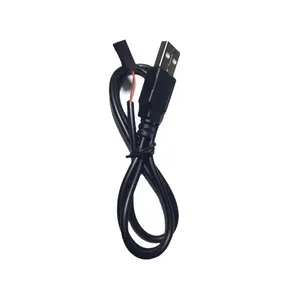 Conector macho usb, conector macho com jst dupont 2 pinos