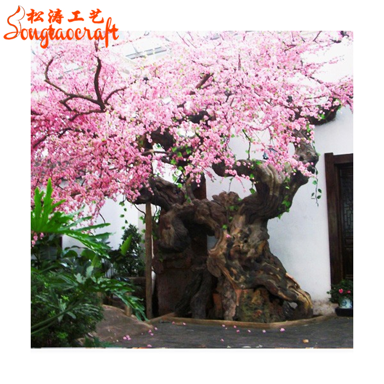 neue produkte china lieferanten knstliche bume blumen kirsche pfirsich  kirschblte baum dekoration hochzeit garten hallenbad| Alibaba.com