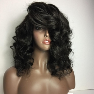 Perruque naturelle remy — <span class=keywords><strong>ali</strong></span> express, cheveux humains, pour femmes - Product Image 2