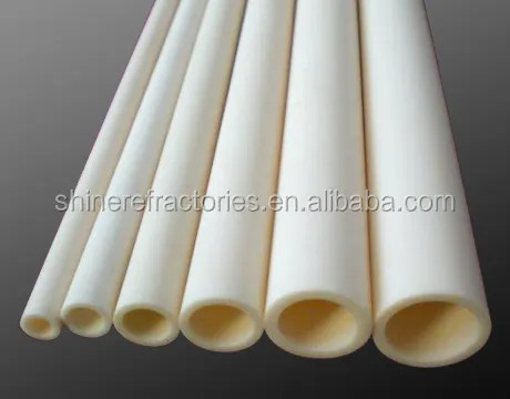 Tubo cerâmico com alto teor de alumina 99,5%