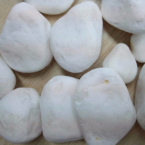 Super White <strong>round</strong> <strong>Pebble</strong> and Cobble Garden <strong>Stone</strong> Natural <strong>Stone</strong> Washed Finished for Gardening and Landscaping - Product Image 1