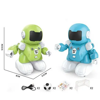 2.4G RC Robot Intelligent Multifunctional Remote Control Robot Toy with Soccer Shooting for kids