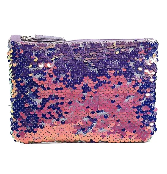 Wholesale custom women fashion shinny evening sequin clutch bag