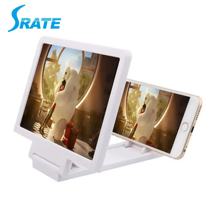 3D screen Magnifier for Cell Phone Tablet Video Screen Magnifier Folding Enlarged