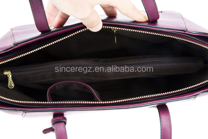Bolsa de <span class=keywords><strong>transporte</strong></span> para las mujeres de gran capacidad de asas de cuero y archivo - Product Image 6