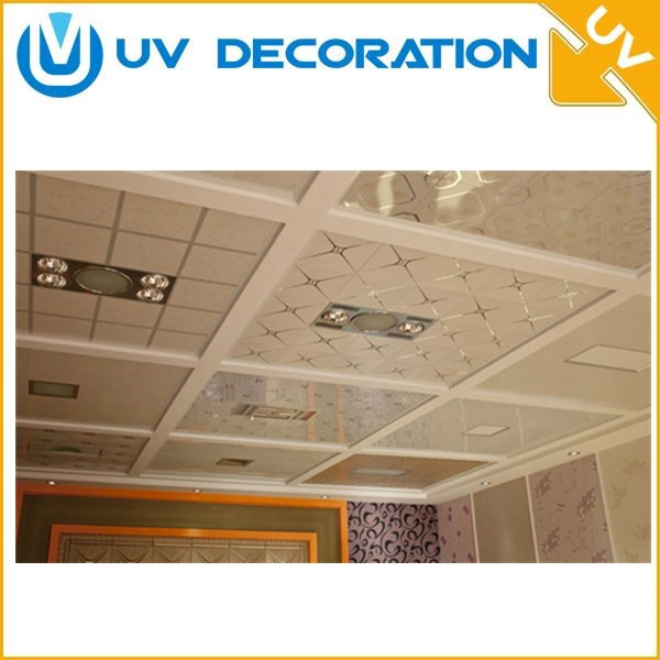 Haining intérieur décoration colorée pvc lambris pour salle de bains