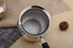 In acciaio inox caffe wester <span class=keywords><strong>turco</strong></span> pentola e latte caffe Espresso brocca con schiuma, caffè latte schiumoso tazza 180ml - Product Image 5