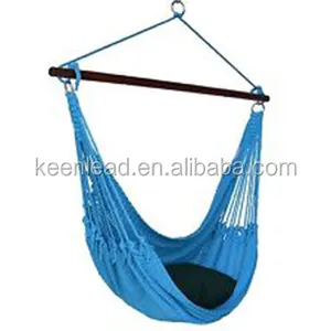 Online Winkelen India Comfortabele Unwind Outdoors tuin touw houten mesh hangmat