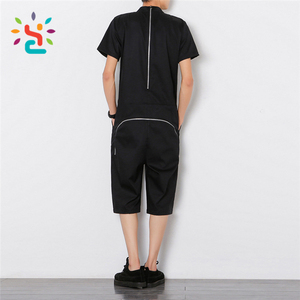 Tuta Intera con Zip Posteriore per <span class=keywords><strong>Uomo</strong></span>, Pigiama Sportivo Nero, Promozione - Product Image 1