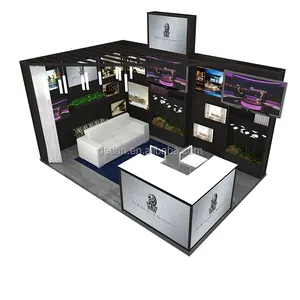 Detian oferecer 3X5 ou sistema de exibição estande expo 3X6 como trade show equipamentos