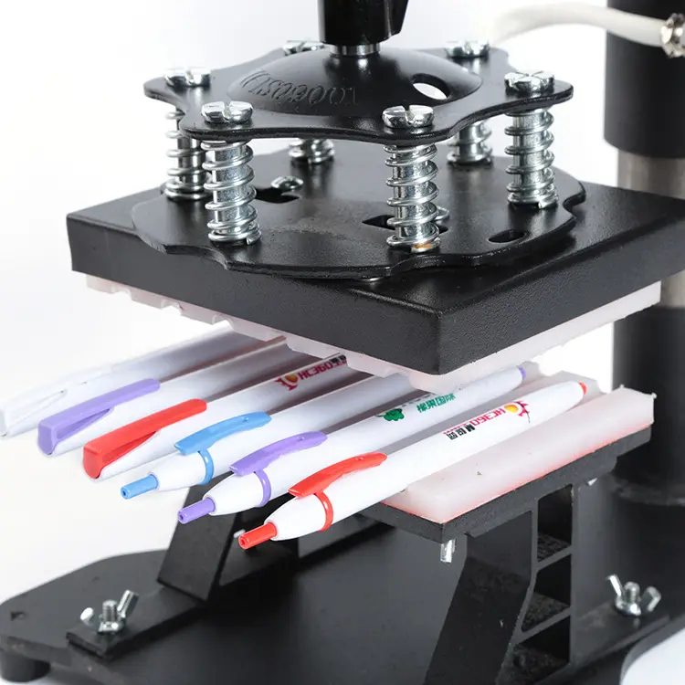 Digital Control Box Silicone Heat Transfer Printing 3d Sublimation Plastic Pen Heat Press Machine