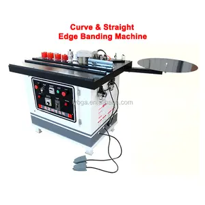 Easy operation Curve straight portable woodworking edge banding Machine