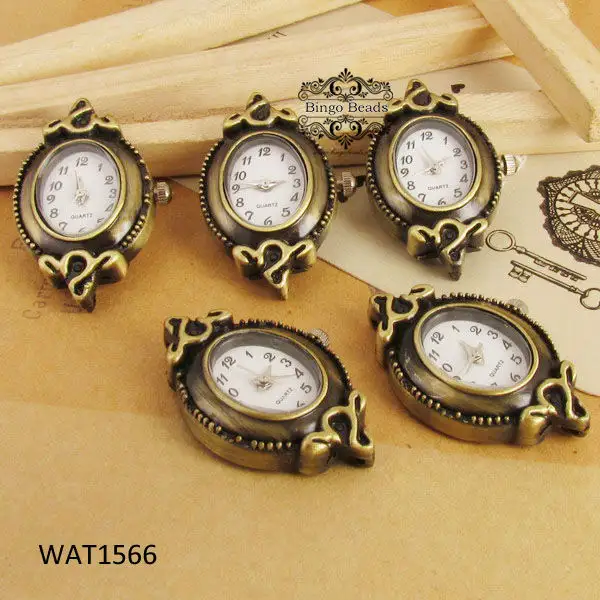 Vintage Bronze High Quality Watch Faces For Jewelry Making