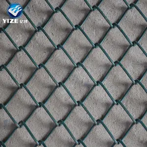 China factory stainless steel diamond shape wire mesh 2.5 diamond chain link fence chain link used