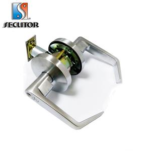 Poignée à levier cylindrique à noyau interchangeable SFIC ANSI, serrure à usage intensif, poignée robuste - Product Image 5