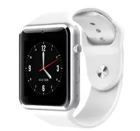 Montre connectée A1, smartwatch, moniteur d'activité physique, smartwatch, avec fente SIM TF, Bluetooth, pour téléphone Apple et Android, appareils portables