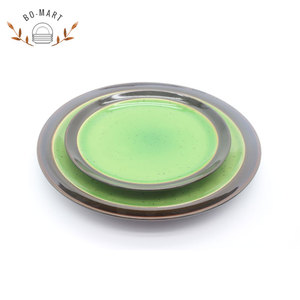 Nuevo <span class=keywords><strong>gres</strong></span> vidriado reactiva cena verde <span class=keywords><strong>vajilla</strong></span> <span class=keywords><strong>de</strong></span> <span class=keywords><strong>gres</strong></span> - Product Image 3