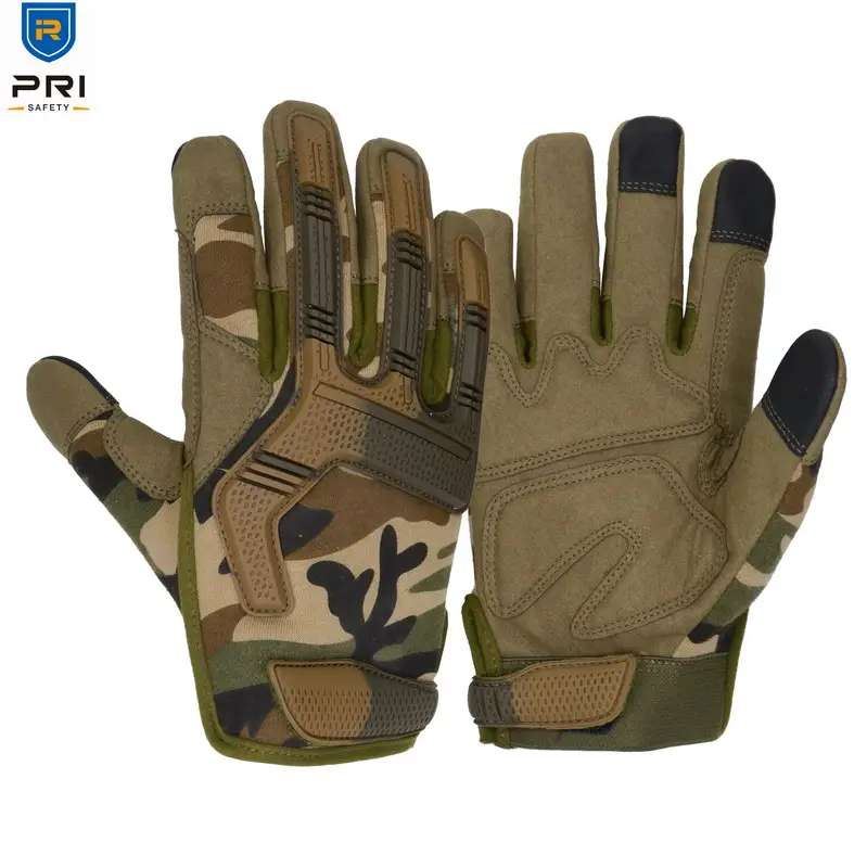 Luvas de camuflagem para áreas externas, equipamento de caça, melhor tela, resistente à camuflagem tática, material de camuflagem, personalizado, esporte