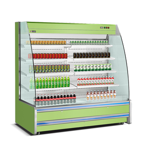 Mejor precio al por mayor <span class=keywords><strong>de</strong></span> supermercado frigoríficos comerciales pantalla <span class=keywords><strong>de</strong></span> la pantalla abierta refrigerador venta - Product Image 2