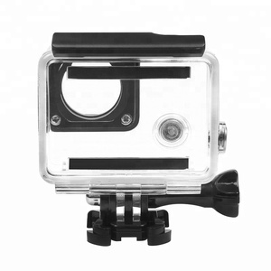 Boîtier étanche en ABS SHOOT 30M pour <span class=keywords><strong>Hero</strong></span> 3+/<span class=keywords><strong>4</strong></span> Black+ avec support et emballage cadeau transparent personnalisable – Vente en gros - Product Image 1