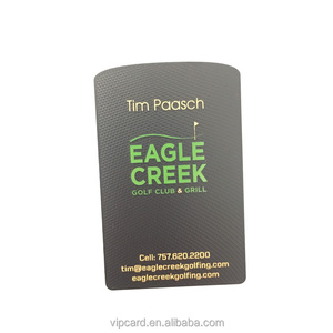 Chất Lượng Cao Chống Oxy Hóa Đen/Bạc/Xanh Đen Nhôm Thẻ Kim Loại Thẻ Kinh Doanh - Product Image 2