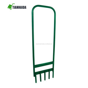 접는 손 트럭 2 in 1 Multi-Functional 돌리 원예 Lawn 잎 백 Support 플랫폼 트럭 카트 - Product Image 3