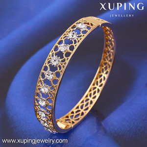 Perhiasan 50638 Diskon Besar Gadis <span class=keywords><strong>Fancy</strong></span> Emas Mode Indian Elegan Multiwarna Bangle