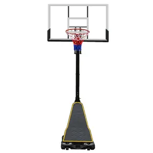 SBA305 디럭스 농구 성인 조정 가능한 휴대용 훈련 농구 후프 스탠드