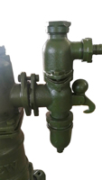 Pompe à eau manuelle à piston en fonte antique pour puits profond, traitement d'eau potable basse pression, OEM