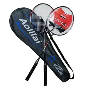 Conjunto de raquete para badminton, equipamento para competição de badminton, alta qualidade, super leve