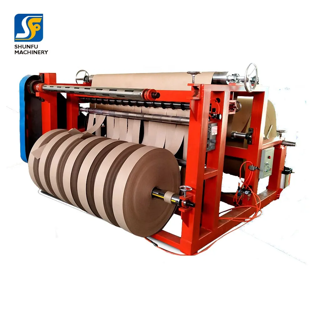 Used kraft paper winding slitter paper slitting machines