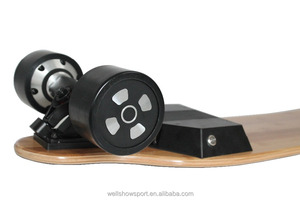 Wellshow สเก็ตบอร์ดไฟฟ้า4ล้อรุ่น Sport,แบตเตอรี่ลองบอร์ด2X1000วัตต์สเก็ตบอร์ดมอเตอร์คู่ - Product Image 4