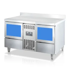 Tischplatte Eismaschine Kommerzielle Desktop Bar Arbeits platte Kühlschrank Eismaschine