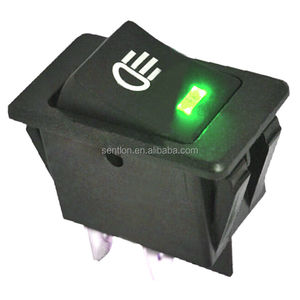 High Quality Universal Type 35A <strong>12V</strong> DPST Car Rocker <strong>Switch</strong>/ <strong>Fog</strong> <strong>Light</strong> Head <strong>Lamp</strong> <strong>Switch</strong> - Product Image 4