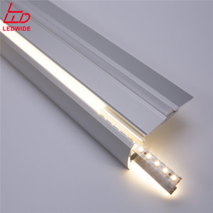 <span class=keywords><strong>Profilé</strong></span> — eclairage rainuré en aluminium pour escaliers, viseur à Led pour eclairage des surfaces <span class=keywords><strong>de</strong></span> <span class=keywords><strong>marche</strong></span> - Product Image 2