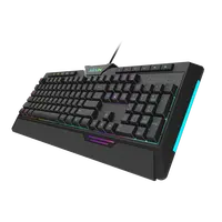 GX900HM-RGBゲーミングキーボード、6Gキーマクロ、アンチゴースト、モカメンブレンスイッチ