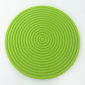 Factory Wholesale Custom Logo round Silicone Coaster Promotional Product